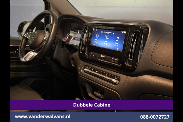 Mercedes-Benz Vito 116 CDI 164pk 9G-Tronic Automaat L3H1 Dubbele Cabine Euro6 Airco | 6-Zits | 2x zijdeur | Camera Adaptieve Cruisecontrol, LM Velgen, Stoelverwarming, Leder, 2500kg Trekhaak, Parkeersensoren