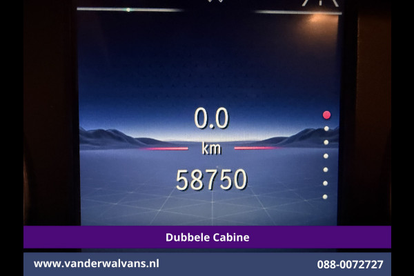 Mercedes-Benz Vito 116 CDI 164pk 9G-Tronic Automaat L3H1 Dubbele Cabine Euro6 Airco | 6-Zits | 2x zijdeur | Camera Adaptieve Cruisecontrol, LM Velgen, Stoelverwarming, Leder, 2500kg Trekhaak, Parkeersensoren