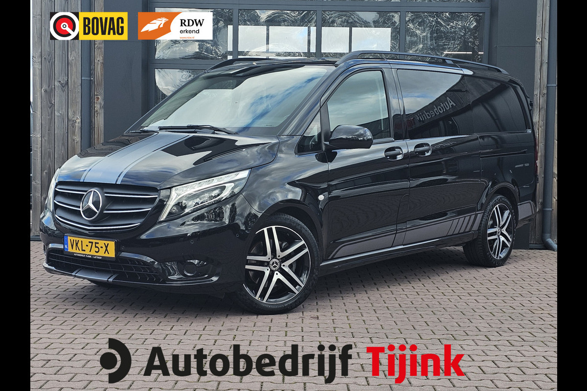 Mercedes-Benz Vito 119 CDI Lang DC Sport | Automaat | LED | 2x schuifdeur | Trekhaak | Leder | Stoelverwarming | Navi | ACC | Achterdeuren |