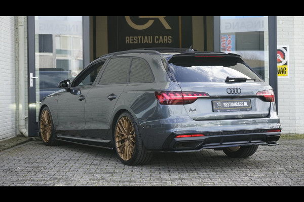 Audi A4 Avant 40 TFSI 3x S-Line Maxton BLACK OPTIK AUTOMAAT-360CAMERA-ACC-BANG OLUFSEN-HEADUP-KEYLESS-MATRIX LED-MASSAGE-PANORAMA