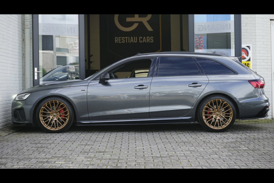 Audi A4 Avant 40 TFSI 3x S-Line Maxton BLACK OPTIK AUTOMAAT-360CAMERA-ACC-BANG OLUFSEN-HEADUP-KEYLESS-MATRIX LED-MASSAGE-PANORAMA