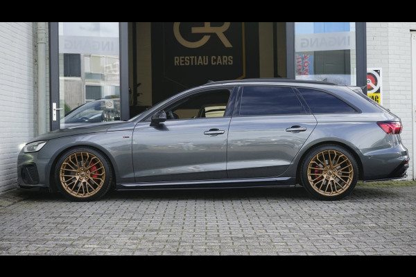 Audi A4 Avant 40 TFSI 3x S-Line Maxton BLACK OPTIK AUTOMAAT-360CAMERA-ACC-BANG OLUFSEN-HEADUP-KEYLESS-MATRIX LED-MASSAGE-PANORAMA