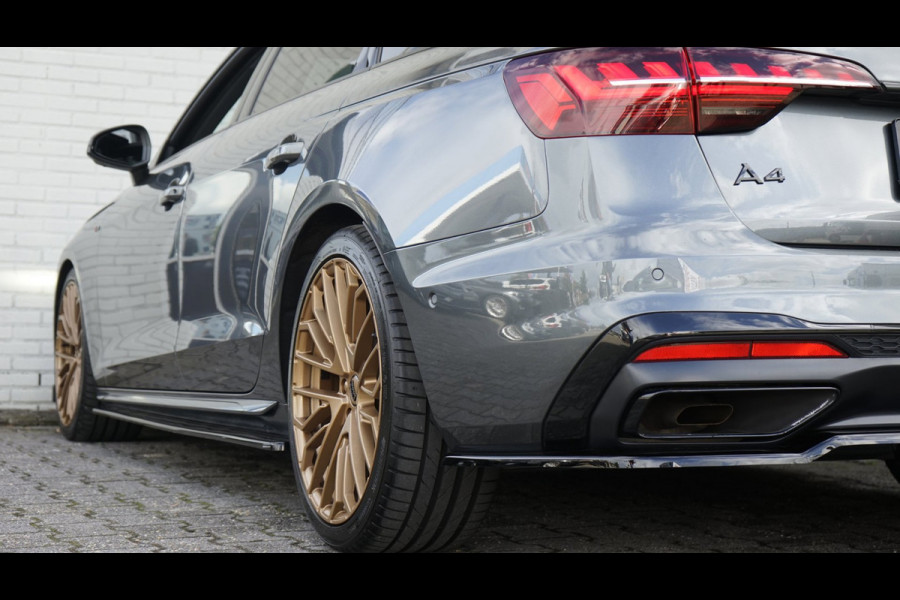 Audi A4 Avant 40 TFSI 3x S-Line Maxton BLACK OPTIK AUTOMAAT-360CAMERA-ACC-BANG OLUFSEN-HEADUP-KEYLESS-MATRIX LED-MASSAGE-PANORAMA