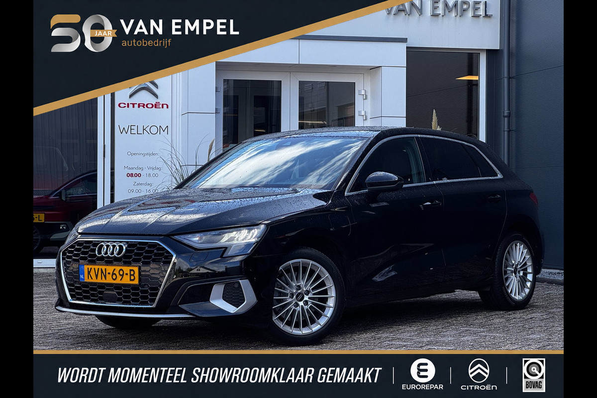Audi A3 Sportback 40 TFSI e 204 PK Advanced edition | 93 % SOH | Camera | Stoelverwarming | Navi By App | Virtual Cockpit