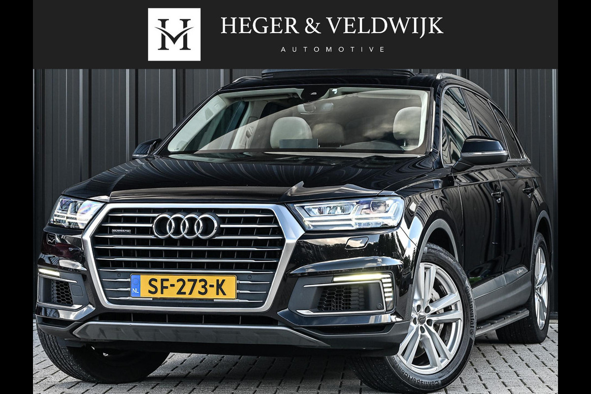 Audi Q7 3.0 TDI e-tron quattro | Panoramadak | NL-Auto | Bose | Camera | Ambiance Interieur | Stoelverwarming | Memory Seat | Trekhaak |