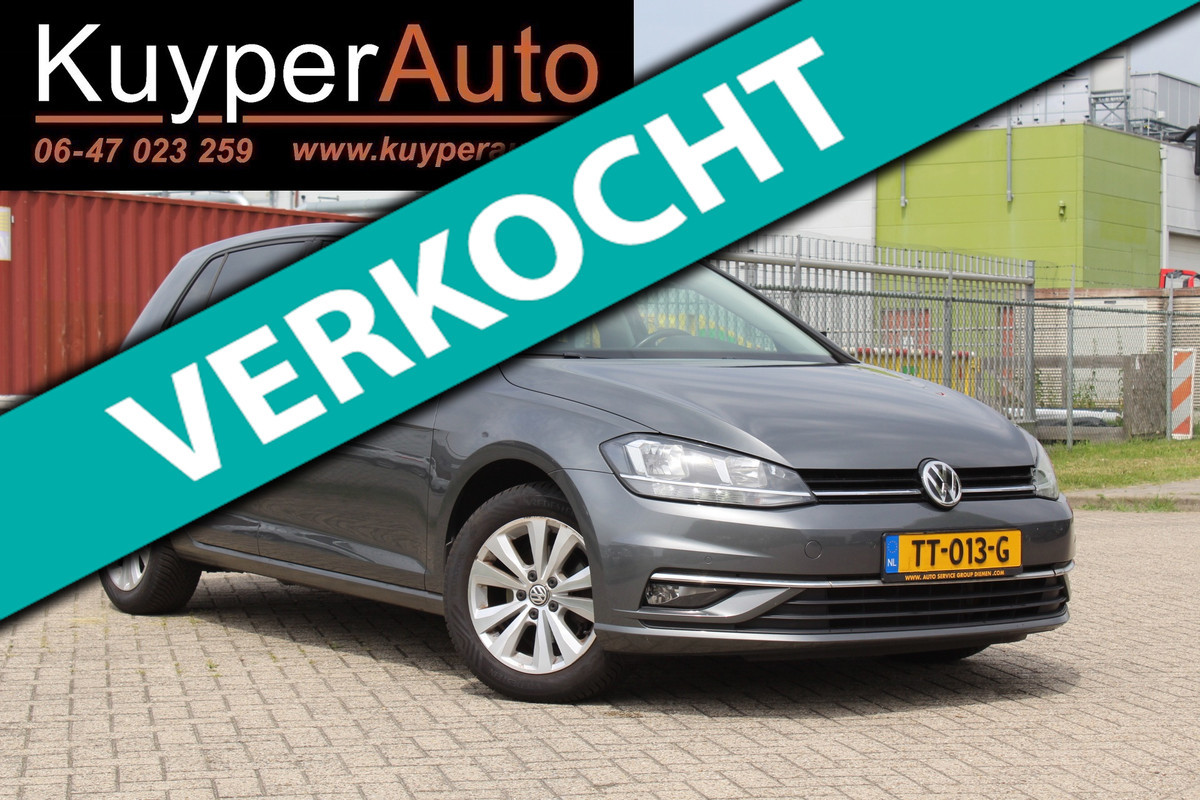 Volkswagen Golf 1.0 TSI Comfortline AUTOMAAT nap DEALER ONDERH. 2E EIG APPLE CAR PLAY ANDROID