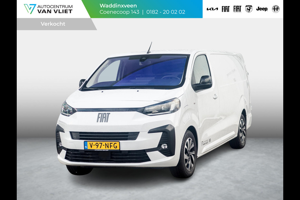 Fiat E-Scudo L3 75 kWh | City Pack | 17" | Exterieur Pack | Laadruimte Pack | Full LED