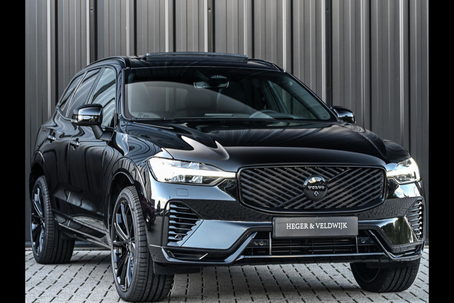 Volvo XC60 2.0 T8 Plug-in hybrid AWD Plus Black Edition | Panoramadak | SOH 100% | HUD | 360 Camera | Harman/Kardon | Pilot Assist | Memory Seats | Stoelverwarming V+A | Trekhaak | Stuurverwarming | Adaptive Cruise |