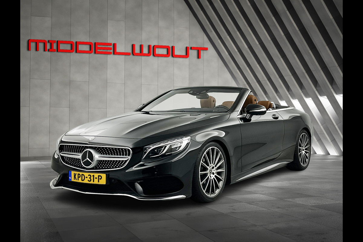 Mercedes-Benz S-Klasse Cabrio 500 AMG Plus | Burmester | Luchtvering | HUD