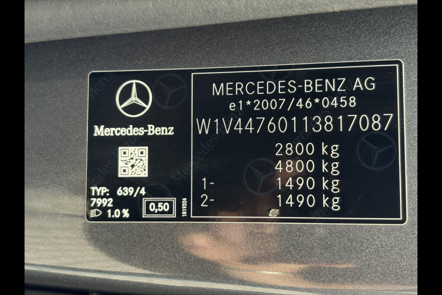 Mercedes-Benz Vito 114 CDI*NAVI*ECC*CAM*CRUISE*HAAK*TEL*LEER*LMV*