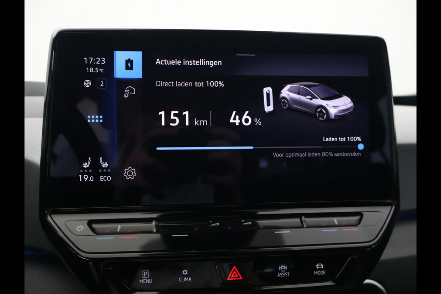 Volkswagen ID.3 PRO 58 KWH + SFEERVERLICHTING | HEAD-UP | ADAPTIVE CRUISE | 18 INCH | STOELVERW. | CARPLAY