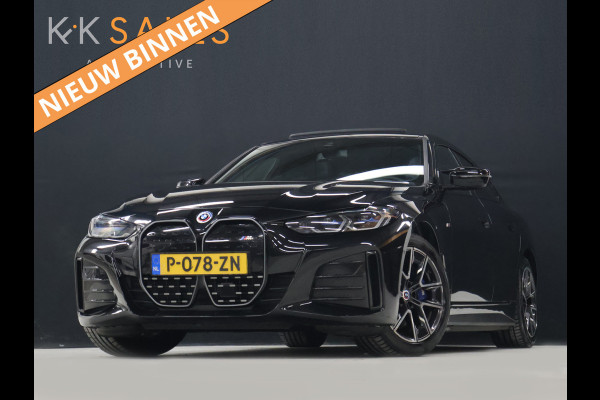 BMW i4 M50 High Executive 84 kWh [SCHUIFKANTELDAK, HARMAN/KARDON, APPLE CARPLAY, ANDROID, CRUISE CONTROL, STOELVERWARMING, MEMORY SEATS, HEAD UP DISPLAY,  DIGITAL DASH, CAMERA, PDC 360, LEDER, SFEERVERLICHTING, ELEKTRISCHE A