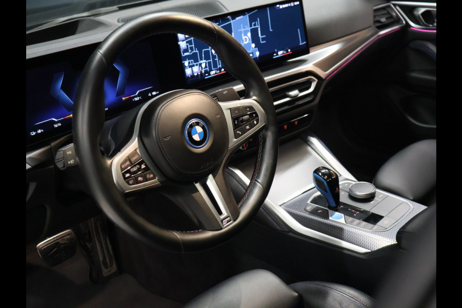 BMW i4 M50 High Executive 84 kWh [SCHUIFKANTELDAK, HARMAN/KARDON, APPLE CARPLAY, ANDROID, CRUISE CONTROL, STOELVERWARMING, MEMORY SEATS, HEAD UP DISPLAY,  DIGITAL DASH, CAMERA, PDC 360, LEDER, SFEERVERLICHTING, ELEKTRISCHE A