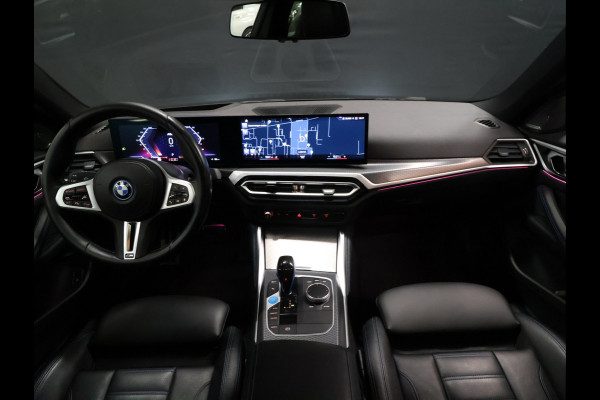 BMW i4 M50 High Executive 84 kWh [SCHUIFKANTELDAK, HARMAN/KARDON, APPLE CARPLAY, ANDROID, CRUISE CONTROL, STOELVERWARMING, MEMORY SEATS, HEAD UP DISPLAY,  DIGITAL DASH, CAMERA, PDC 360, LEDER, SFEERVERLICHTING, ELEKTRISCHE A