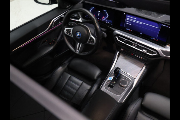 BMW i4 M50 High Executive 84 kWh [SCHUIFKANTELDAK, HARMAN/KARDON, APPLE CARPLAY, ANDROID, CRUISE CONTROL, STOELVERWARMING, MEMORY SEATS, HEAD UP DISPLAY,  DIGITAL DASH, CAMERA, PDC 360, LEDER, SFEERVERLICHTING, ELEKTRISCHE A