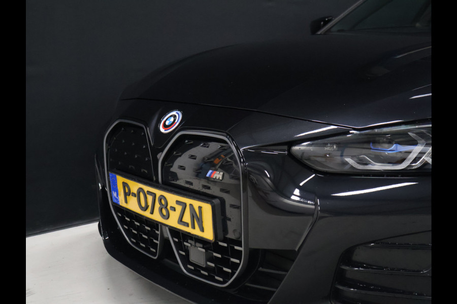 BMW i4 M50 High Executive 84 kWh [SCHUIFKANTELDAK, HARMAN/KARDON, APPLE CARPLAY, ANDROID, CRUISE CONTROL, STOELVERWARMING, MEMORY SEATS, HEAD UP DISPLAY,  DIGITAL DASH, CAMERA, PDC 360, LEDER, SFEERVERLICHTING, ELEKTRISCHE A