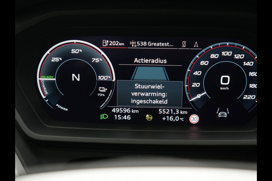 Audi Q4 e-tron 40 Advanced edition 77 kWh 204pk Dealer O.H | Trekhaak Af Fabriek | Adaptive Cruise | Camera | Sportstoelen | Stuur Verwarmd | Navigatie | DAB | Virtual Cockpit | 19"L.M |