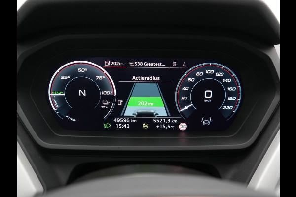 Audi Q4 e-tron 40 Advanced edition 77 kWh 204pk Dealer O.H | Trekhaak Af Fabriek | Adaptive Cruise | Camera | Sportstoelen | Stuur Verwarmd | Navigatie | DAB | Virtual Cockpit | 19"L.M |