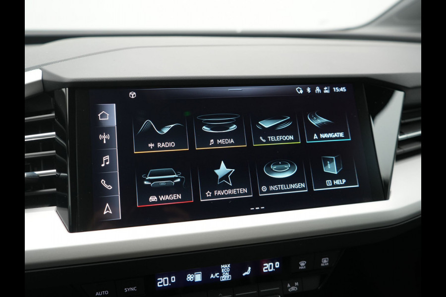 Audi Q4 e-tron 40 Advanced edition 77 kWh 204pk Dealer O.H | Trekhaak Af Fabriek | Adaptive Cruise | Camera | Sportstoelen | Stuur Verwarmd | Navigatie | DAB | Virtual Cockpit | 19"L.M |