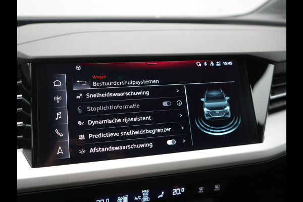 Audi Q4 e-tron 40 Advanced edition 77 kWh 204pk Dealer O.H | Trekhaak Af Fabriek | Adaptive Cruise | Camera | Sportstoelen | Stuur Verwarmd | Navigatie | DAB | Virtual Cockpit | 19"L.M |