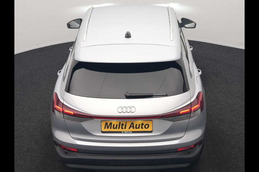 Audi Q4 e-tron 40 Advanced edition 77 kWh 204pk Dealer O.H | Trekhaak Af Fabriek | Adaptive Cruise | Camera | Sportstoelen | Stuur Verwarmd | Navigatie | DAB | Virtual Cockpit | 19"L.M |