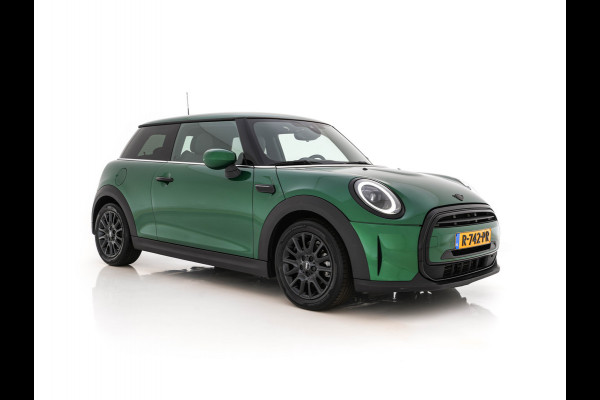 MINI 3-deurs 1.5 One Business Edition (INCL-BTW) Aut. *LEATHER-FABRIC | FULL-LED | NAVI-FULLMAP | SPORTSEATS | AMBIENTLIGHT | DIGI-COCKPIT | PRIVACY-GLASS | DAB+ | ECC | PDC | UNION-JACK LED |  CRUISE | CAMERA | KEYLESS | 16''ALU