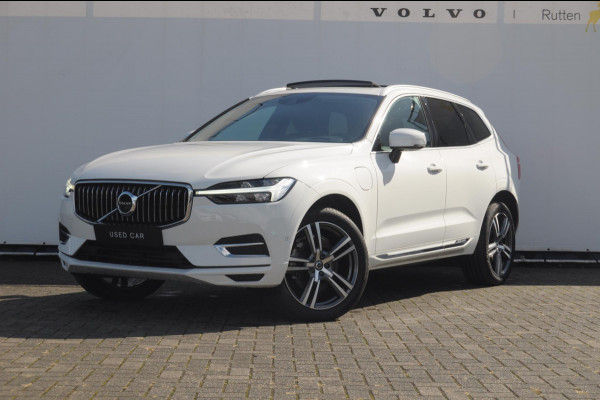 Volvo XC60 T8 390PK Automaat Recharge T8 AWD Inscription / Panoramadak / Leder Dashboard / Luchtvering / Elektrische stoel met geheugen / BLIS / Adaptieve cruise control