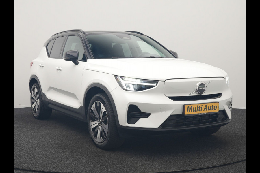 Volvo XC40 Recharge Plus 70 kWh 231pk Dealer O.H | Trekhaak Af Fabriek | Warmtepomp | Adaptive Cruise | Camera | Sportstoelen & Stuur Verwarmd | Google Assistent | Pilot Assist | Apple Carplay | Virutal Cockpit | DAB | 19"L.M
