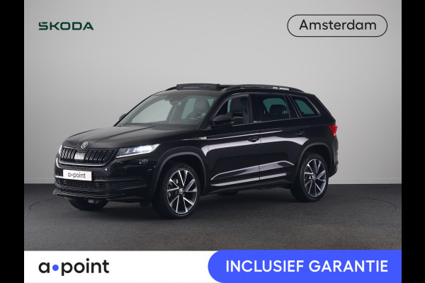 Škoda Kodiaq 1.5 TSI Sportline Business 150 pk Automaat | Navigatie | Panoramadak | Parkeersensoren | Achteruitrijcamera | Keyless | Elektr. bestuurdersstoel met geheugen | Stoelverwarming |