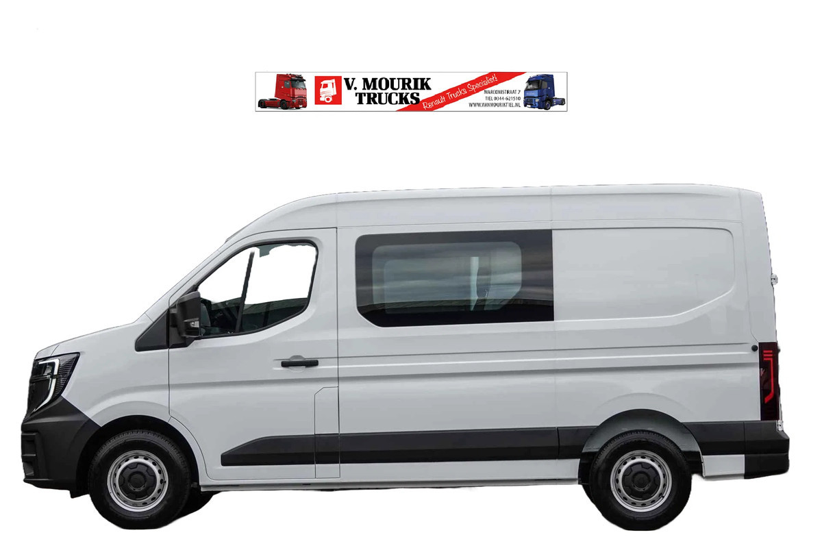 Renault Master 150.35 L2H2 - V-38-KNT - DUBBELE CABINE UITVOERING - 2x ZIJSCHUIFDEUR - EURO 6 - BPM VRIJ!