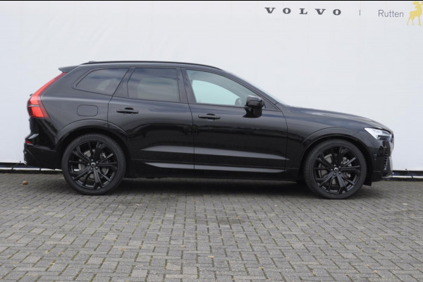Volvo XC60 T6 350PK Automaat AWD Ultra Black Edition Trekhaak / Luchtvering / Facelift/ Head-up display/ Harman Kardon audio/ BLIS/ Elektrischbedienbare stoelen met geheugen / Panoramadak/ Adaptive cruise control/ Pilot assist/ Apple Carplay/ Android auto/