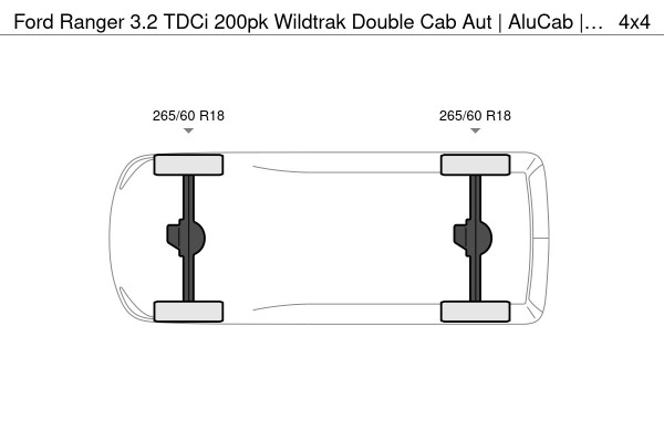 Ford Ranger 3.2 TDCi 200pk Wildtrak Double Cab Aut | AluCab | Camera | Trekhaak 3500KG | Navi | 5-Cilinder | 2-Zits BPM VRIJ