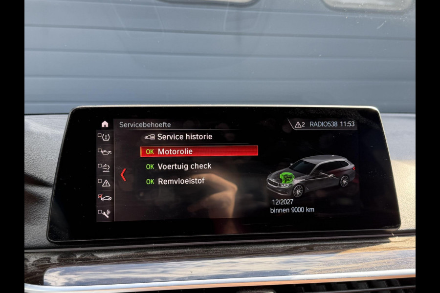 BMW 5 Serie Touring 530d High Executive M-Sport | 360* Camera | Harmon Kardon | Navigatie | Stoelverwarming |