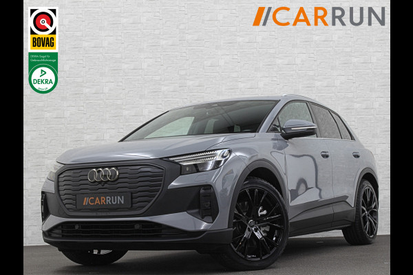 Audi Q4 e-tron 40 204pk 77 kWh | #RS-Leder | 96,7% SOH | 5x Q4 OP VOORRAAD! | ACC | Matrix-LED | Sfeerverlichting | 3 Zone Clima | Carplay | Getint Glas | Zwarte Hemelbekleding | Kieselgrau | Btw auto, 27150,= ex. | Bovag garantie. 4x Q4 op voorraad!
