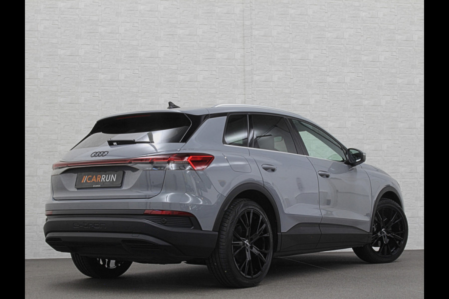Audi Q4 e-tron 40 204pk 77 kWh | #RS-Leder | 96,7% SOH | 5x Q4 OP VOORRAAD! | ACC | Matrix-LED | Sfeerverlichting | 3 Zone Clima | Carplay | Getint Glas | Zwarte Hemelbekleding | Kieselgrau | Btw auto, 27150,= ex. | Bovag garantie. 4x Q4 op voorraad!