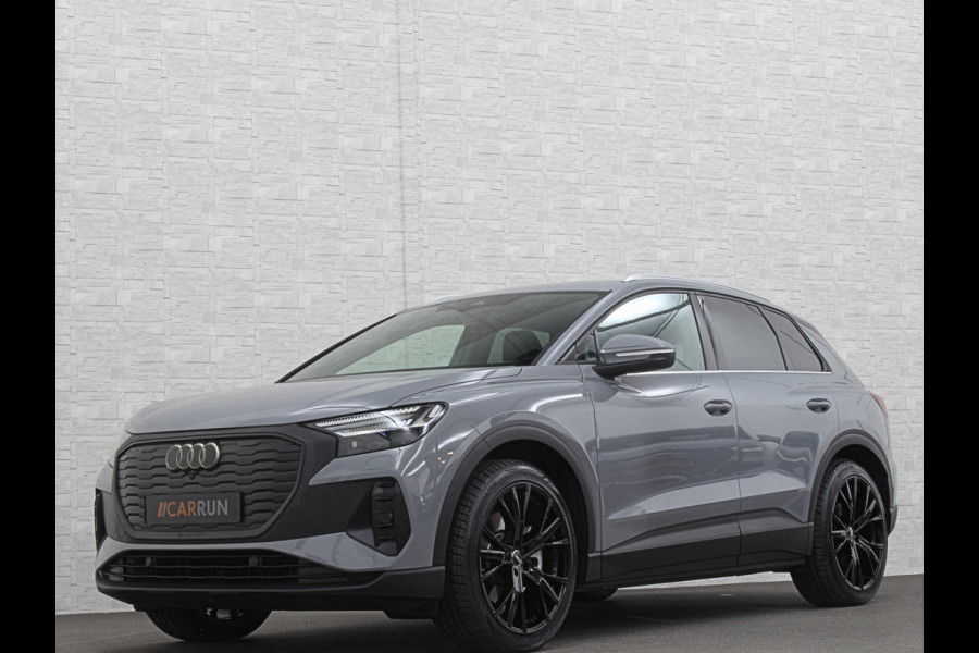 Audi Q4 e-tron 40 204pk 77 kWh | #RS-Leder | 96,7% SOH | 5x Q4 OP VOORRAAD! | ACC | Matrix-LED | Sfeerverlichting | 3 Zone Clima | Carplay | Getint Glas | Zwarte Hemelbekleding | Kieselgrau | Btw auto, 27150,= ex. | Bovag garantie. 4x Q4 op voorraad!