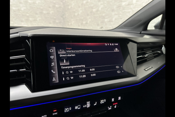 Audi Q4 e-tron 40 204pk 77 kWh | #RS-Leder | 96,7% SOH | 5x Q4 OP VOORRAAD! | ACC | Matrix-LED | Sfeerverlichting | 3 Zone Clima | Carplay | Getint Glas | Zwarte Hemelbekleding | Kieselgrau | Btw auto, 27150,= ex. | Bovag garantie. 4x Q4 op voorraad!