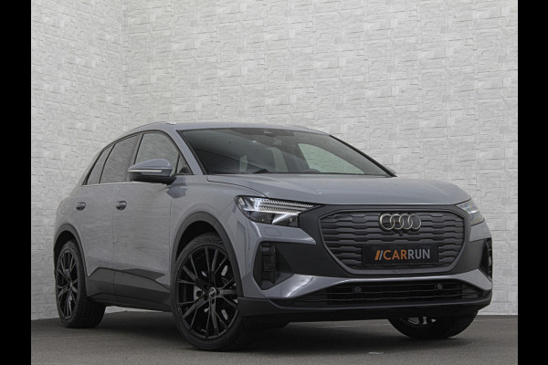 Audi Q4 e-tron 40 204pk 77 kWh | #RS-Leder | 96,7% SOH | 5x Q4 OP VOORRAAD! | ACC | Matrix-LED | Sfeerverlichting | 3 Zone Clima | Carplay | Getint Glas | Zwarte Hemelbekleding | Kieselgrau | Btw auto, 27150,= ex. | Bovag garantie. 4x Q4 op voorraad!