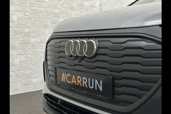 Audi Q4 e-tron 40 204pk 77 kWh | #RS-Leder | 96,7% SOH | 5x Q4 OP VOORRAAD! | ACC | Matrix-LED | Sfeerverlichting | 3 Zone Clima | Carplay | Getint Glas | Zwarte Hemelbekleding | Kieselgrau | Btw auto, 27150,= ex. | Bovag garantie. 4x Q4 op voorraad!