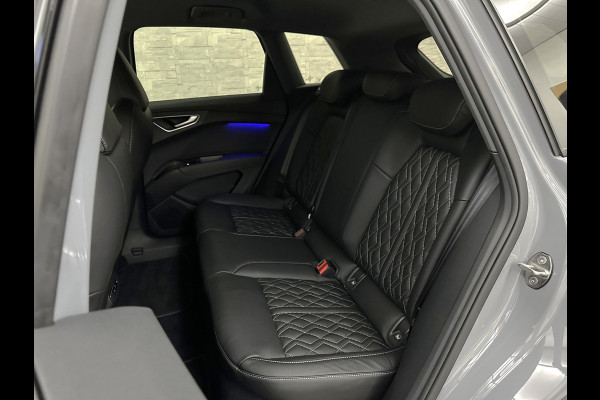 Audi Q4 e-tron 40 204pk 77 kWh | #RS-Leder | 96,7% SOH | 5x Q4 OP VOORRAAD! | ACC | Matrix-LED | Sfeerverlichting | 3 Zone Clima | Carplay | Getint Glas | Zwarte Hemelbekleding | Kieselgrau | Btw auto, 27150,= ex. | Bovag garantie. 4x Q4 op voorraad!