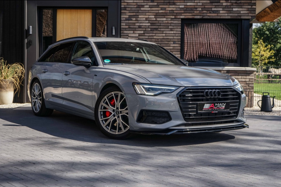 Audi A6 Avant 55 TFSI V6T Quattro sport S-Line Nardo-grey B&O 340PK
