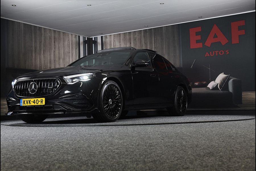 Mercedes-Benz E-Klasse 300 e AMG 53 Look / Massage / Burmester 4D / Head Up / 360 Camera / Acc / Elek Stoelen / Open Pano / 20 Inc