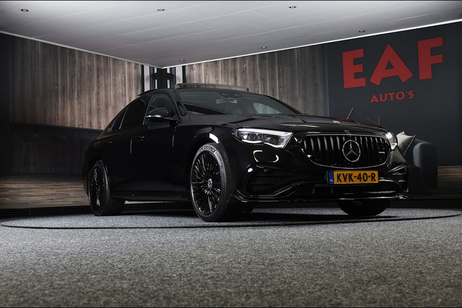 Mercedes-Benz E-Klasse 300 e AMG 53 Look / Massage / Burmester 4D / Head Up / 360 Camera / Acc / Elek Stoelen / Open Pano / 20 Inc