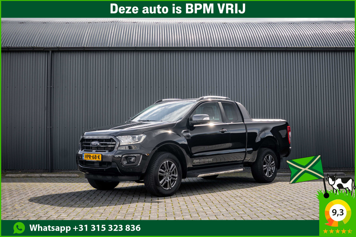 Ford Ranger 2.0 EcoBlue | Wildtrack | 213 PK | Automaat | Camera | 4X4 | PDC | Navi | Airco | Trekhaak