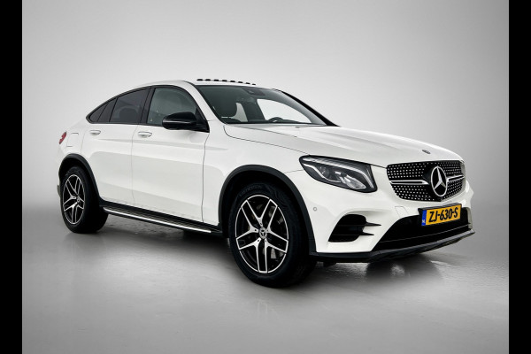 Mercedes-Benz GLC-Coupé 300 4-MATIC AMG | Night pakket | Schuifdak | Treeplanken | Burmester Sound | 360gr Camera | Lederen bekleding | ALL SEASONS banden Inclusief 12 Maanden Garantie.