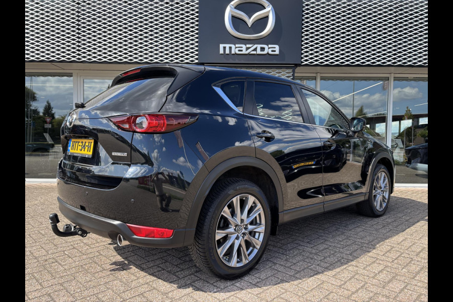 Mazda CX-5 2.5 SkyActiv-G 194 Exclusive Line Automaat | 360 CAMERA | ELEKTRISCHE ACHTERKLEP | TREKHAAK | 4-SEIZOENSBANDEN |