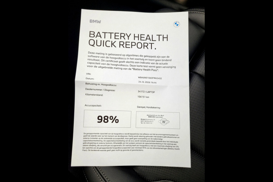 BMW 3 Serie Touring 320e Pano 360-Cam Tr.haak, 98% SOH (BTW-auto)