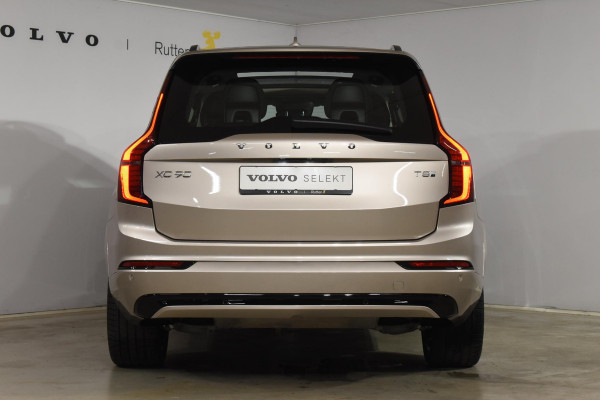 Volvo XC90 T8 455PK Plug-in hybrid AWD Ultra Dark / Bowers & Wilkins / Luchtvering / Head-Up Display / 360 Camera / Massagestoelen / Elektrisch bedienbare stoelen met geheugen / Stoelventilatie / Nappaleder / Elektrisch uitklapbare trekhaak / Gelamineerde ruiten