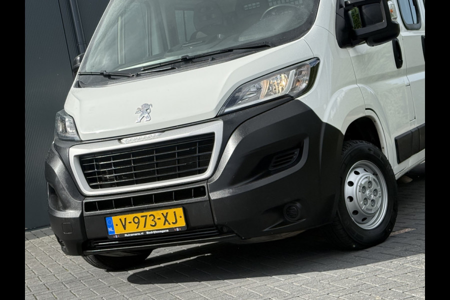 Peugeot Boxer 2.0 BlueHDI 131 PK EURO 6 / PICK UP / 7-PERS DUBBELE CABINE / AIRCO / TREKHAAK / 2500 KG AHG