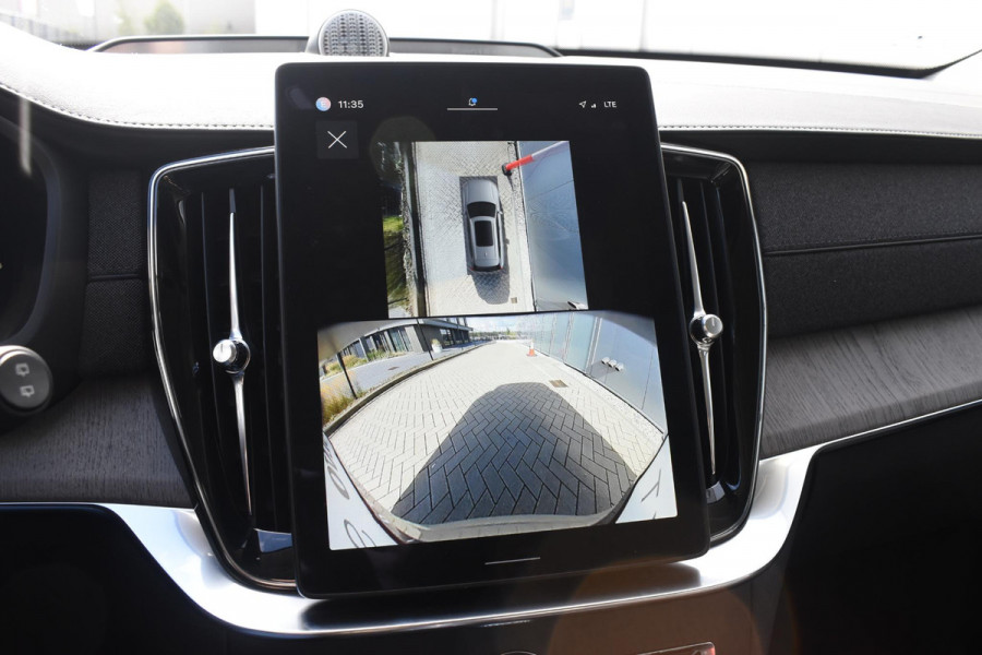 Volvo XC90 T8 455PK Plug-in hybrid AWD Ultra Dark / Bowers & Wilkins / Luchtvering / Head-Up Display / 360 Camera / Massagestoelen / Elektrisch bedienbare stoelen met geheugen / Stoelventilatie / Nappaleder / Elektrisch uitklapbare trekhaak / Gelamineerde ruiten